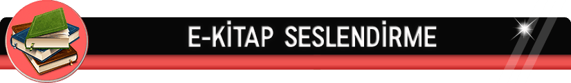 E-Kitap Seslendirme